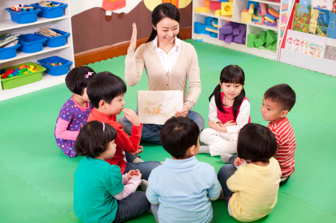 Students learning
